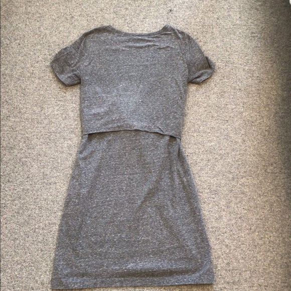 Club Monaco Tie-Up Tshirt Dress Size S - Picture 5 of 6